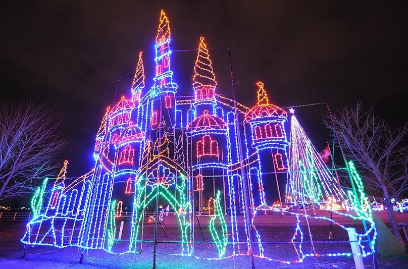 Celebration of Lights Castle