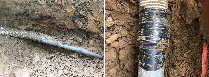electrical conduit incorrect installation examples