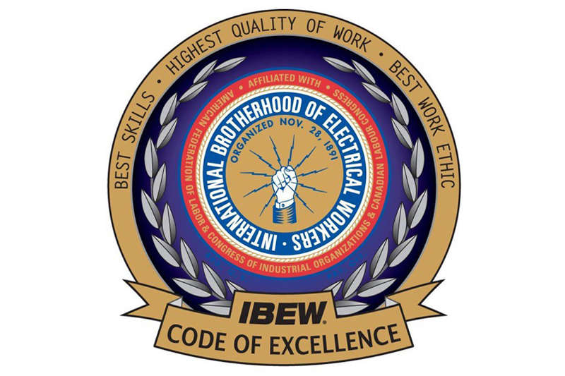 IBEW Code of Excellence logo